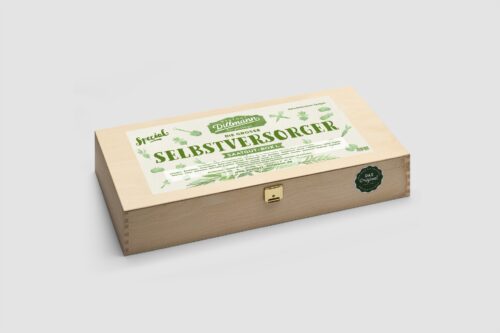 Selbstversorger Saatgut-Box L (Holzbox)