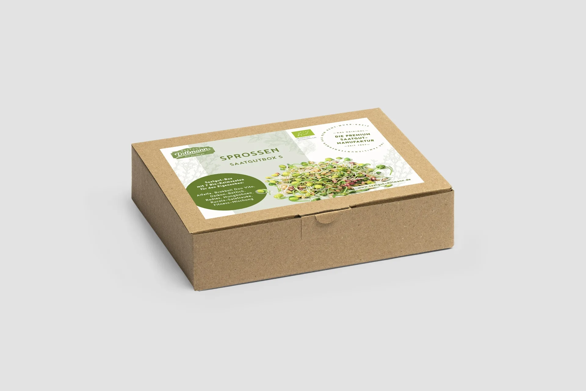 Sprossenbox S Bio (Karton)