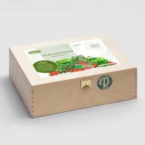 Bibelpflanzen Saatgut-Box M (Holzbox)