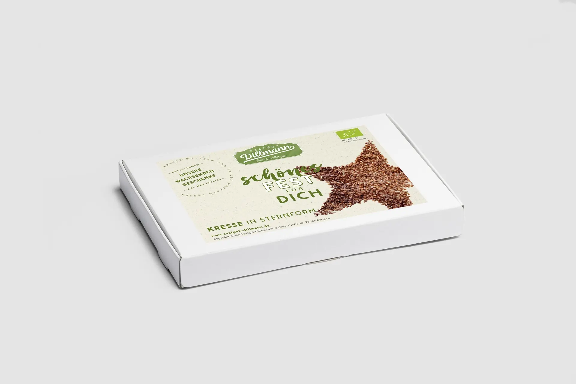 Kresse Box Bio Stern Frohe Weihnachten (Karton)