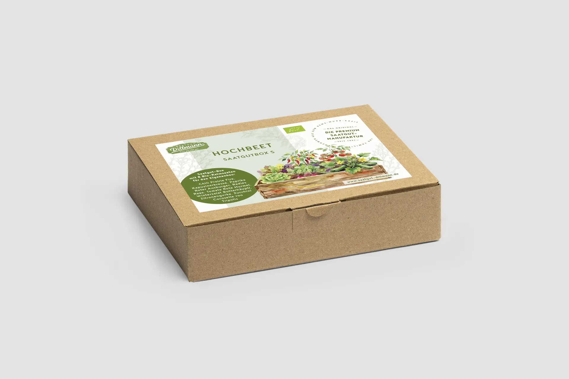 Hochbeet Saatgut-Box S Bio (Karton)