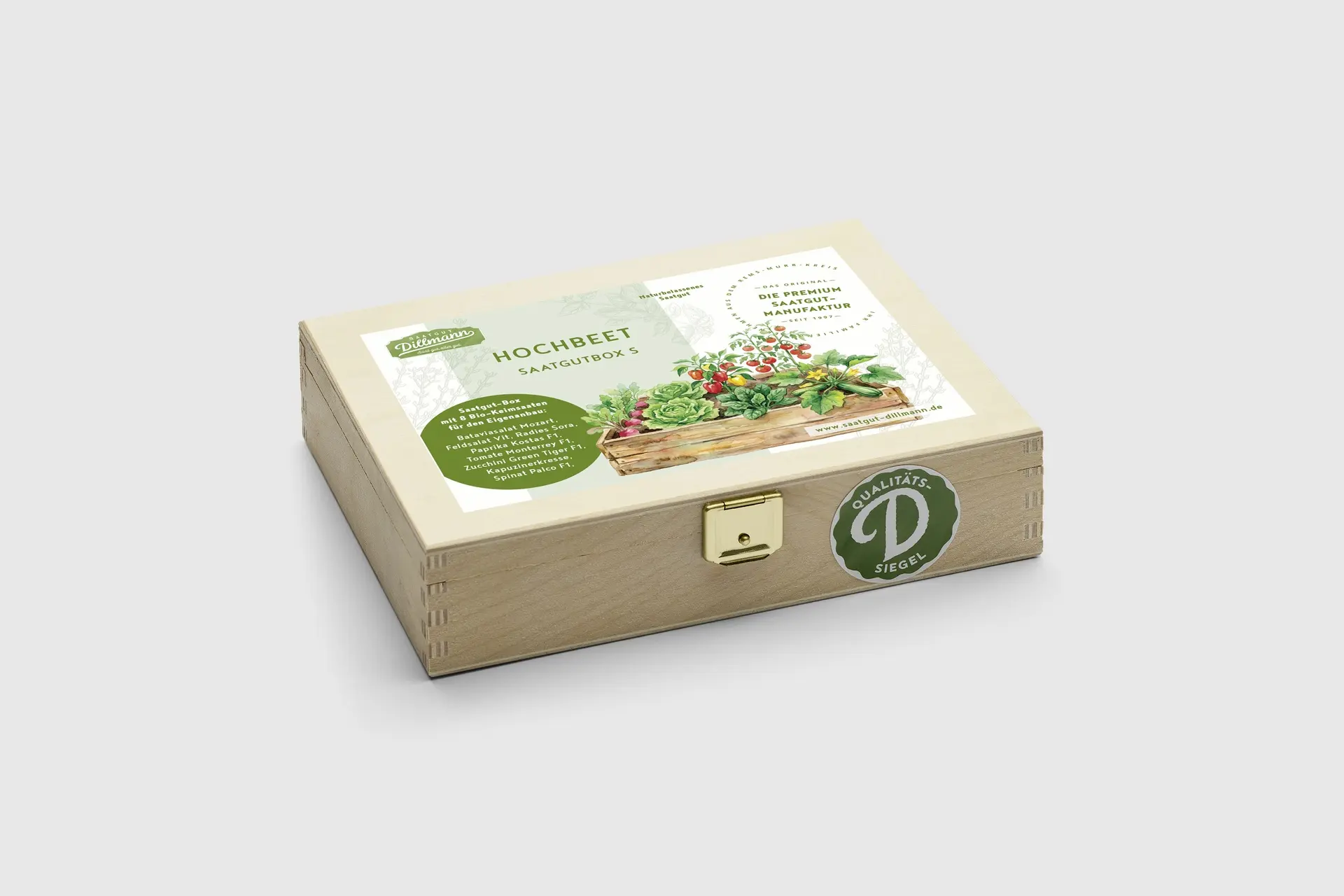 Hochbeet Saatgut-Box S (Holzbox)