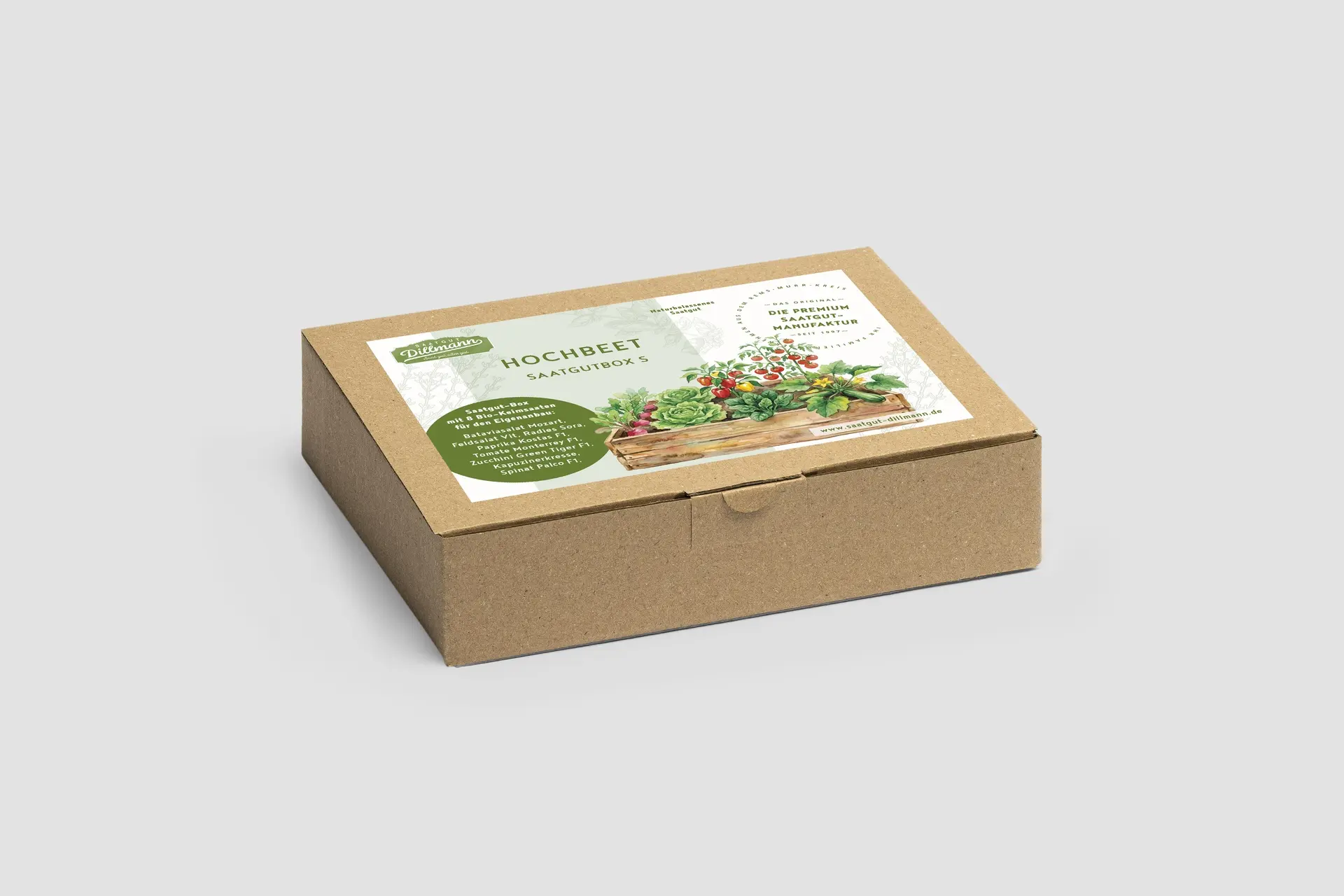 Hochbeet Saatgut-Box S (Karton)
