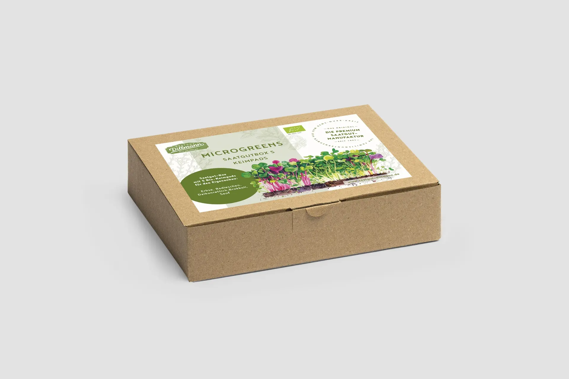 Microgreens Box S Bio Pads (Karton)