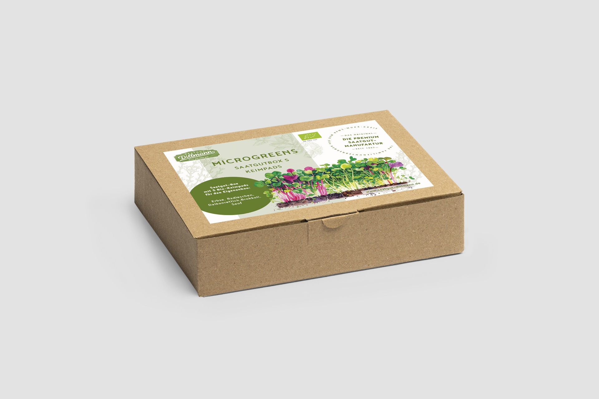 Microgreens Box S Bio Pads (Karton)