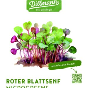 Microgreens Blattsenf Red Katana Bio